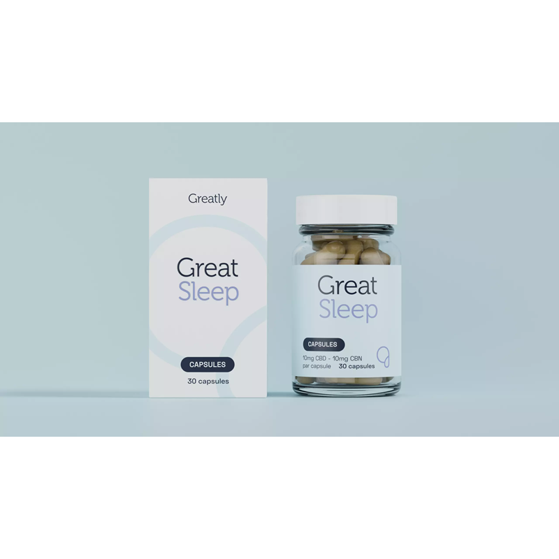 Gelules CBD SLEEP 10mg – GREATLY